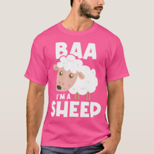 Camiseta Baa I É Um Ovino Que Recria Animais De Criação L