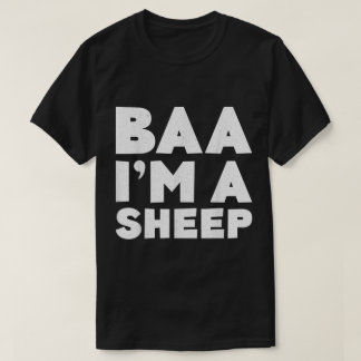Camiseta Baa I’m a Sheep Funny Text Design