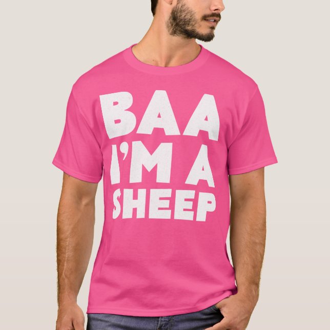 Camiseta Baa I'M A Sheep (Frente)