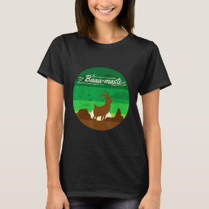 Camiseta Baaa Maste Cabra Yoga Namaste