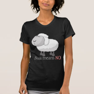 Camiseta Baaa significa NÃO!