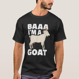 Camiseta BAAA Sou um Goat Lover Animal Keeper Presente T Sh