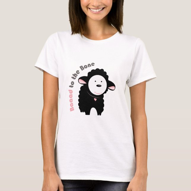 Camiseta Baaaad ao osso (Frente)