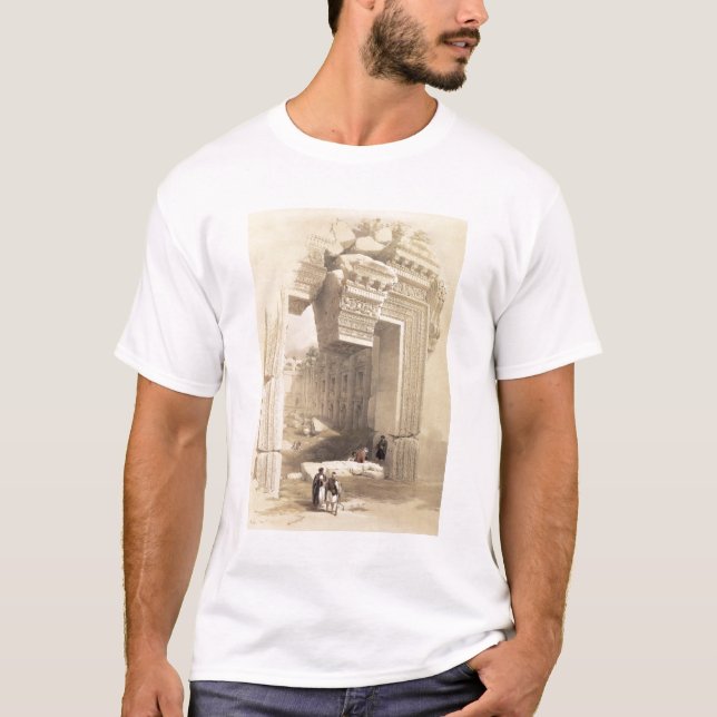 Camiseta Baalbec, o 7 de maio de 1839, chapeia 81 do volume (Frente)