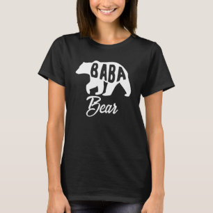 Camiseta Baba Bear Urso Pai Dia de os pais do Vovô
