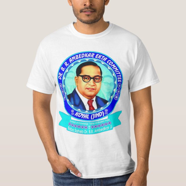 Camiseta Baba Bheem Rao Ambedkar - Defensor da Igualdade (Frente)