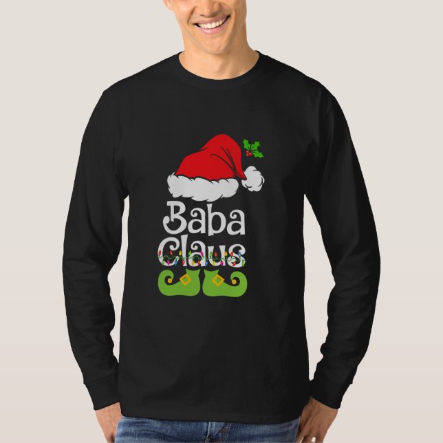 Camiseta Baba Claus Shirt Family Matando Baba Claus (Frente)