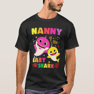 Camiseta Babá Do Bebê Tubarão Mamãe Meu Tubarão