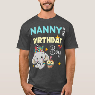 Camiseta Babá Elefante Bonita Do Aniversário