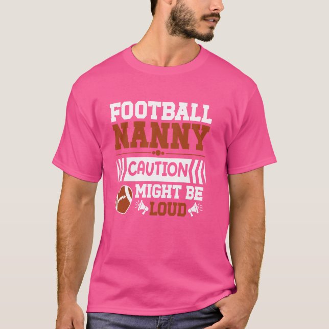 Camiseta Babá Engraçada Avó Nó De Futebol P (Frente)