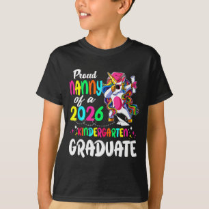 Camiseta Babá orgulhosa de uma turma de graduado pré-escola