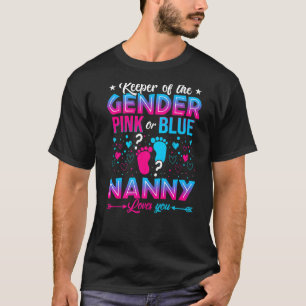 Camiseta Babá Rosa Ou Azul Te Ama Sexo Reveal Bonito 2
