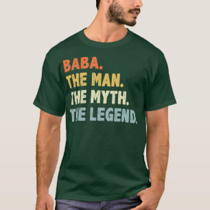 Camiseta Baba The Man Myth Dia de os pais de lenda para