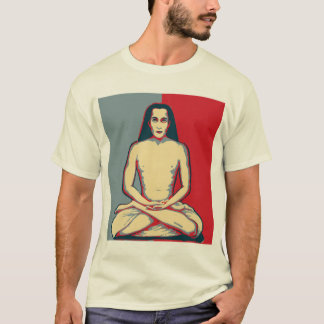 Camiseta babaji, espiritual, meditação, estilo da esperança