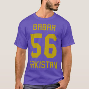 Camiseta Babar Azam 56 Críquete Paquistão Jersey 1