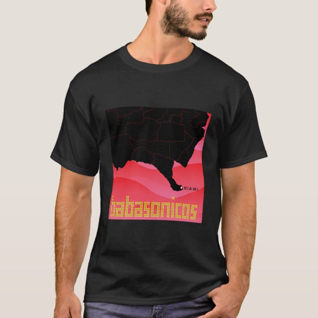 Camiseta Babasonicos Miami (Frente)
