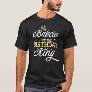 Camiseta Babcia Da Celebração Do Dia do Rei de Aniversário