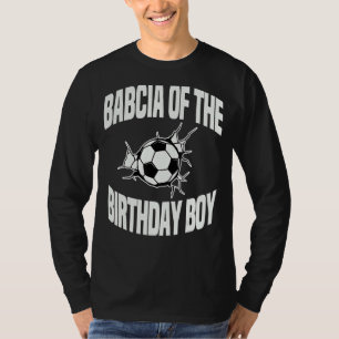 Camiseta Babcia Da Festa De Baternidade Do Aniversário Da E