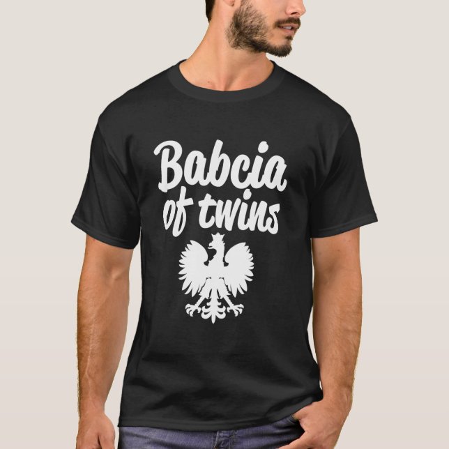 Camiseta Babcia Of Twins Polish Eagle (Frente)