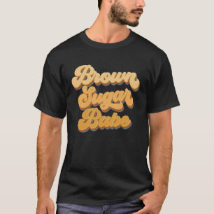 Camiseta Babe Açúcar Morena Afro-Americana Melanina Mulhere