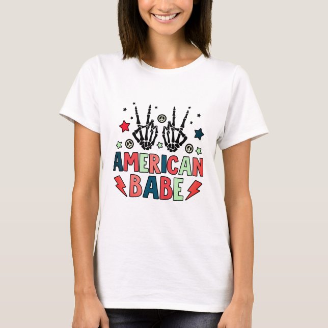 Camiseta Babe Americana (Frente)
