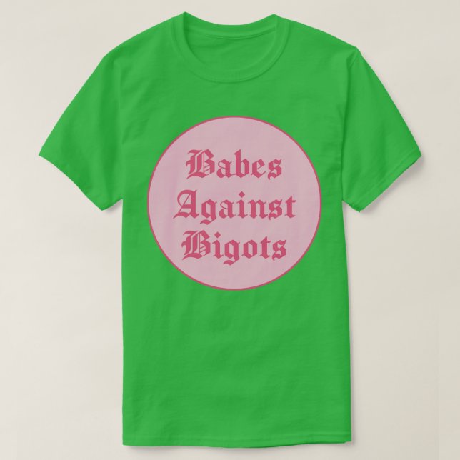 Camiseta Babes contra Bigots BLM (Frente do Design)