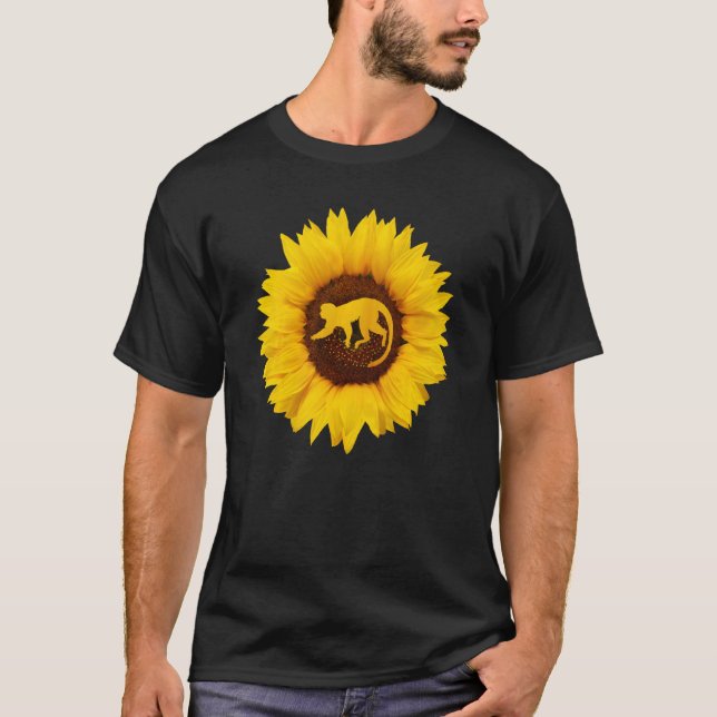 Camiseta Baboão Para Mulheres Macaco Macaco (Frente)