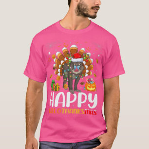 Camiseta Baboon Lover Halloween Natal Feliz HalloObrigado