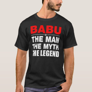 Camiseta Babu o homem o mito a legenda