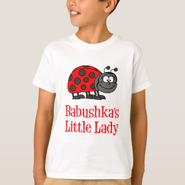 Camiseta Babushka Little Lady (Frente)