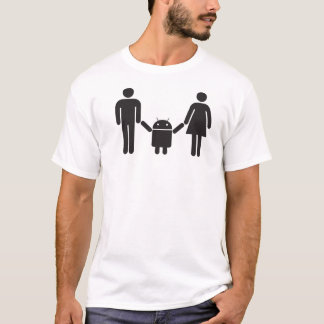 Camiseta Baby android