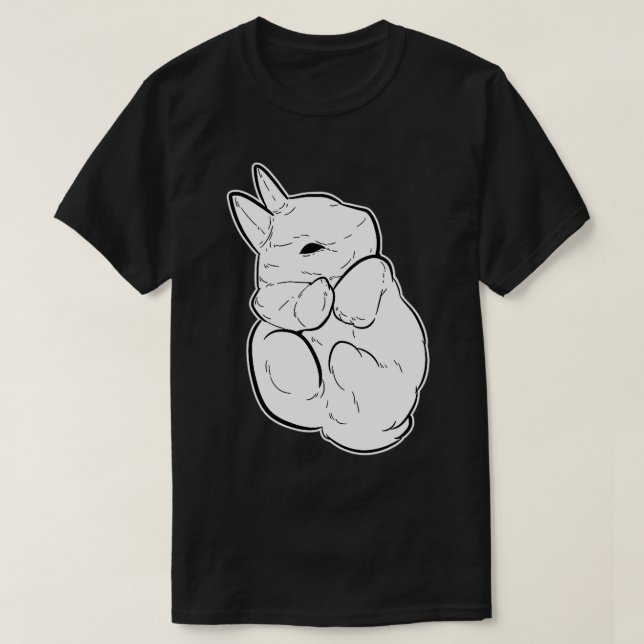 Camiseta Baby Cute Bunny Owner  (Frente do Design)