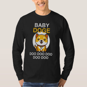 Camiseta Baby Dogo Doo Doo Doo Crypto Cryptocurrency Shiba