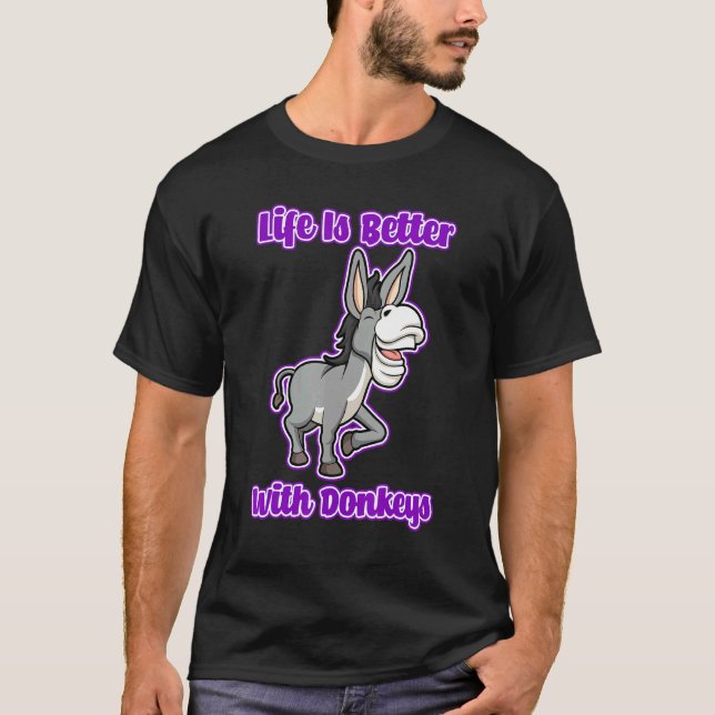 Camiseta Baby Donkey Life Mule (Frente)