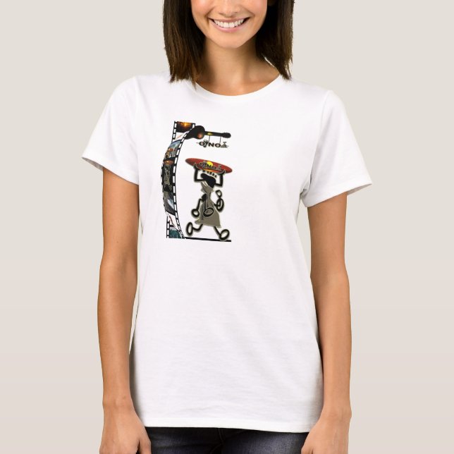 Camiseta Baby dool com o pé (Frente)