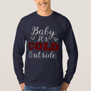 Camiseta Baby está frio fora do inverno