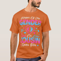 Baby Gender Reveal Shower Pink Or Blue Cousin Love