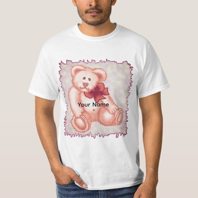 Camiseta Baby Girl Bear t-shirt (Frente)