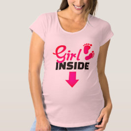 Camiseta Baby Girl Dentro