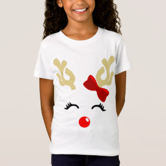 Camiseta Baby Girl Rudolph Reindeer