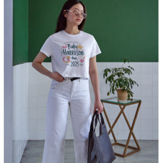 Camiseta Baby Harrison Devido 2025 | Gravidez Adorável