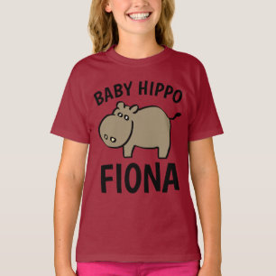 Camiseta BABY HIPPO FIONA Cute Kids T-shirts
