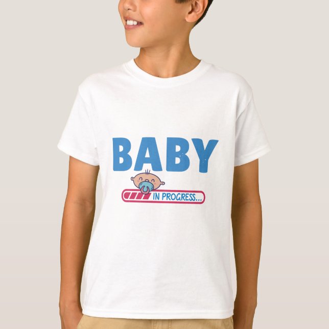 Camiseta Baby in progress (Frente)