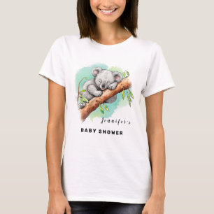 Camiseta Baby Koala Chá de fraldas