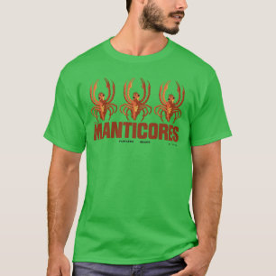 Camiseta Baby Manticores Vintage Graphic