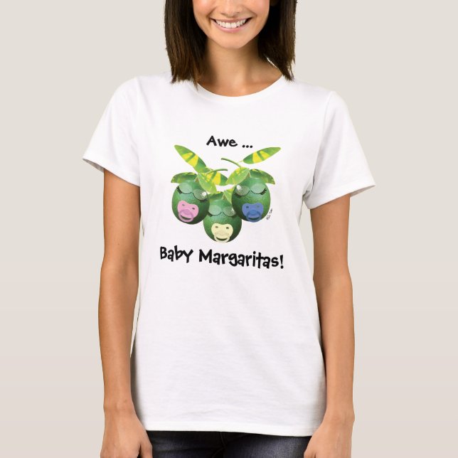 Camiseta Baby Margaritas T-Shirt (Frente)