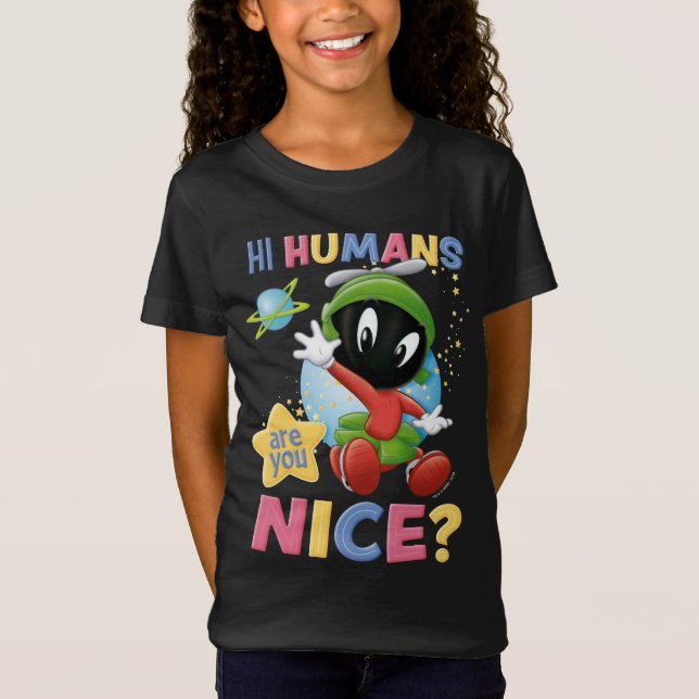 Camiseta Baby MARVIN THE MARTIAN™| Hi Humans (Frente)