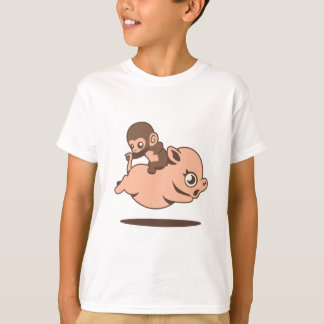 Camiseta Baby Monkey (Going Backwards on a Pig)