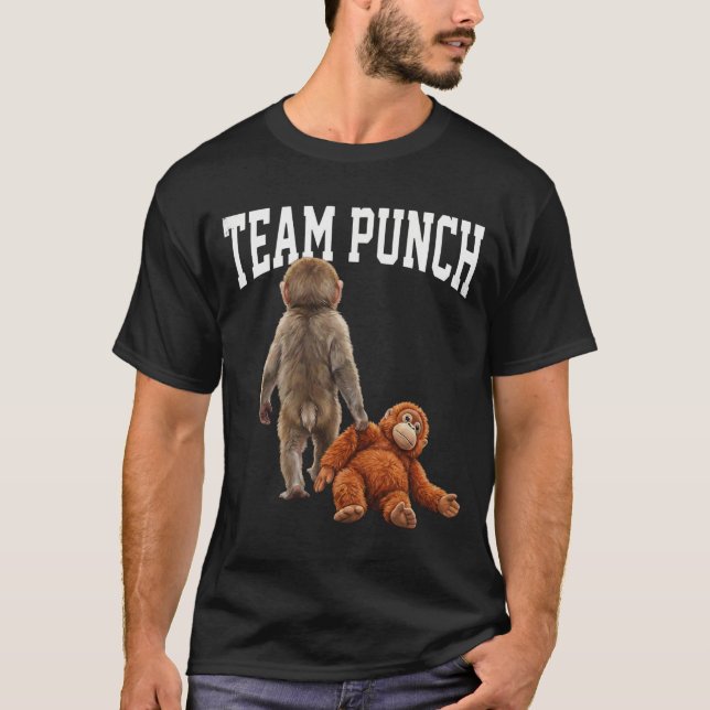 Camiseta Baby Monkey Team Punch (Frente)
