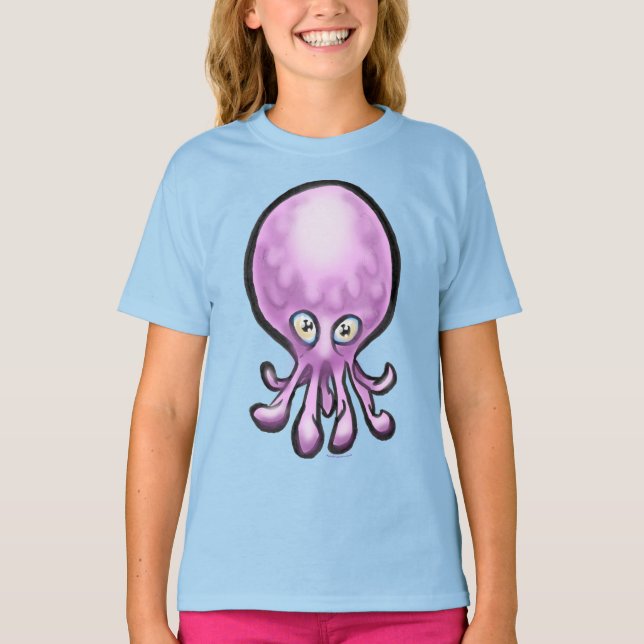 Camiseta Baby Octopus T-Shirt (Frente)